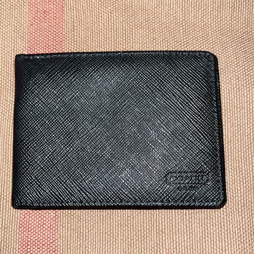 Coach Leather Card Holder
